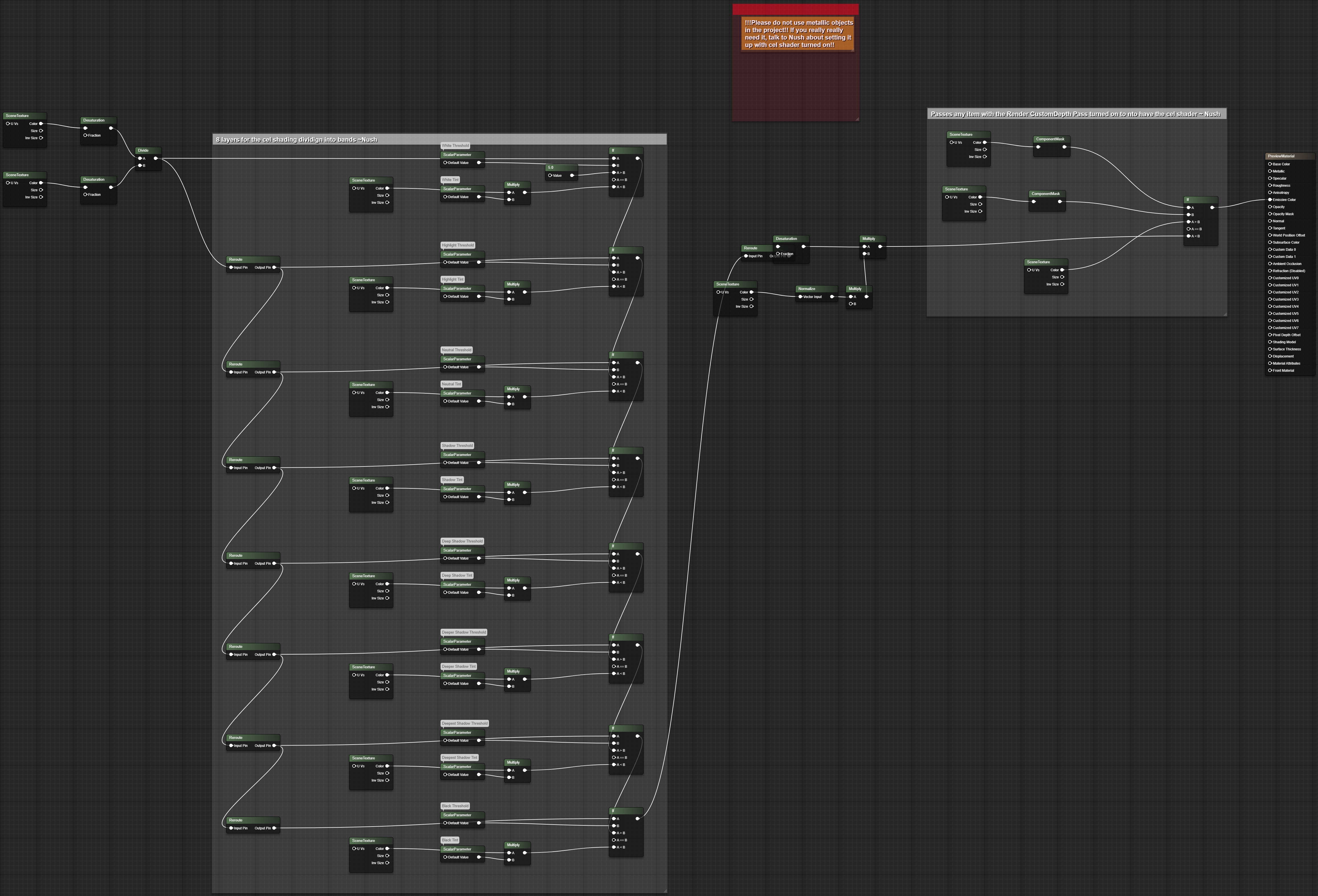 Cel Shader Blueprint